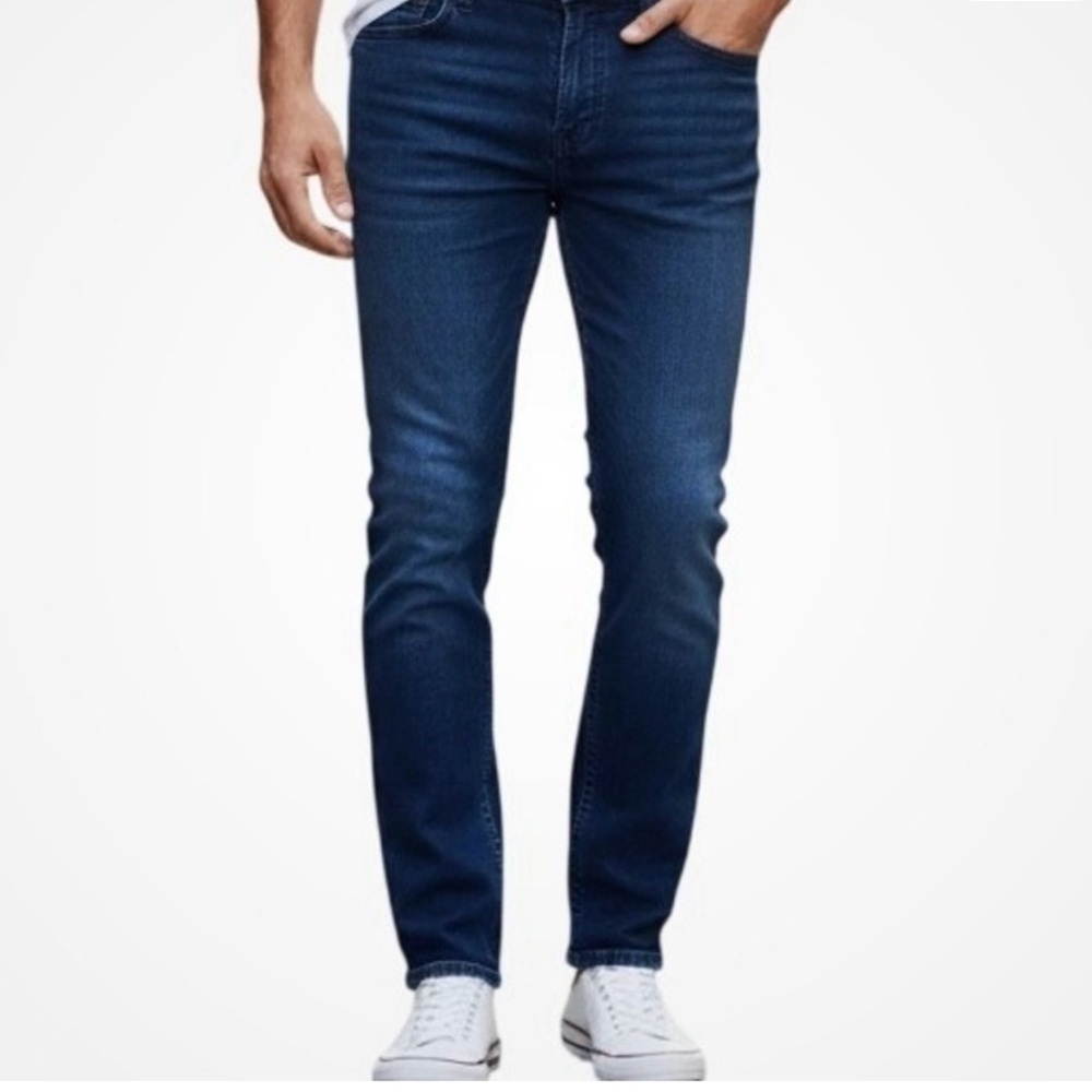 Kenneth Cole Dark Blue Slim Jeans